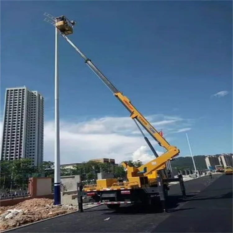 巩义维修路灯的曲臂升降车出租